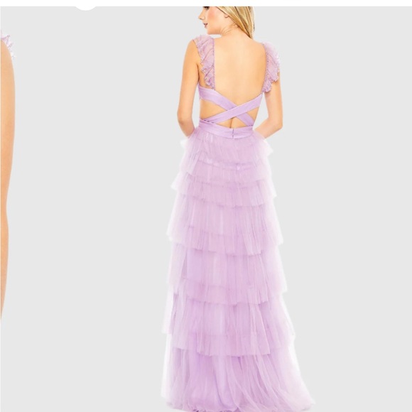 $598 Mac Duggal Lavender Dream SZ 2 - Picture 2 of 5